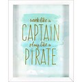 Linden Avenue Wall Art Captain Pirate 12 x 12 (AVE10107)