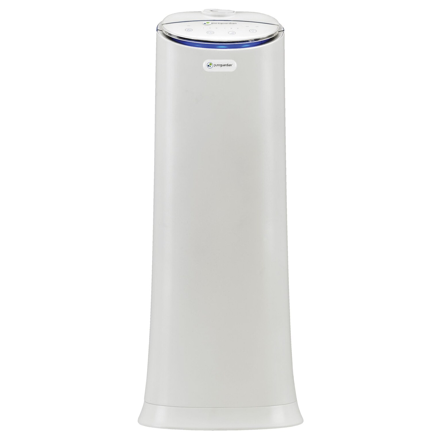 PureGuardian Ultrasonic Cool & Warm Mist Tower Humidifier, 1.5-Gallon, White (H3250WCA)