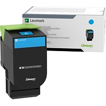 Lexmark 70C0H20 Cyan High Yield Toner Cartridge