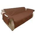 PETMAKER Waterproof 111W x 76D Couch Protector Brown (M320127)