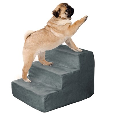 PETMAKER Foam Pet Steps 12H x 15W, Gray (M320213)