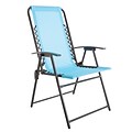 Pure Garden Suspension Folding Chair Blue (M150119)
