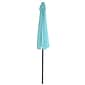 Pure Garden 9' Half Round Patio Umbrella Blue (M150053)