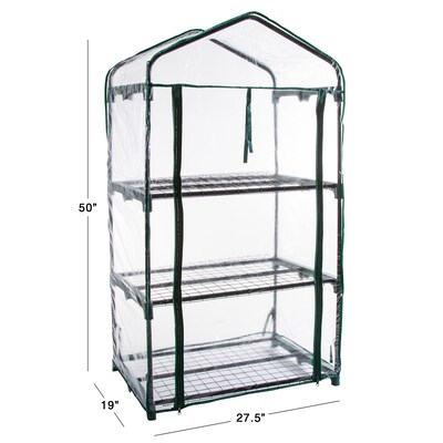 Pure Garden Mini Greenhouse 3-Tier (M150076)