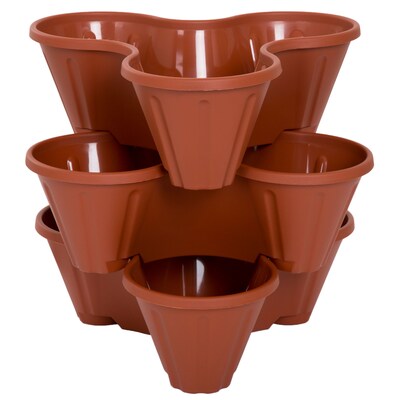 Pure Garden Stackable Planters 3-Pack (M150020)