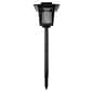 Pure Garden Solar Powered Black LED Bug Zapper (M150070)