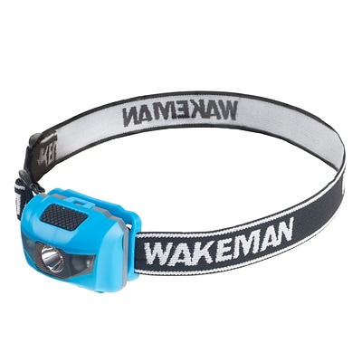 Wakeman Outdoors LED Head Lamp Blue (M570015)
