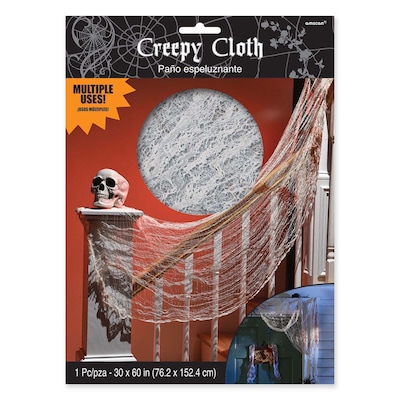 Amscan Halloween Creepy Bloody Cloth, 60 x 30, 7/Pack (220287)