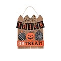 Amscan Picket Fence Trick-or-Treat Sign, 15.5 x 12, MDF (241879)