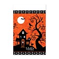 Amscan Halloween Frightfully Fancy Tablecover, 102 x 54, Plastic, 3/Pack (571162)