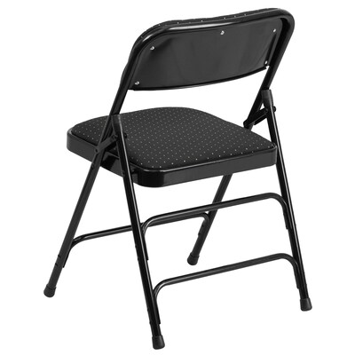 Flash Furniture HERCULES Series Fabric Banquet/Reception Chair, Black, 2/Pack (2AWMC309AFBLK)