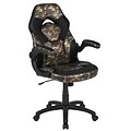 Flash Furniture X10 Ergonomic LeatherSoft Swivel Gaming Chair, Camouflage/Black (CH00095CAM)