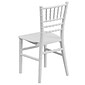 Flash Furniture Resin Kids Chiavari Chair, White (LEL7KWH)