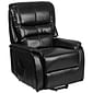 Flash Furniture LeatherSoft Power Lift Recliner, Black (CH153062LBKLEA)