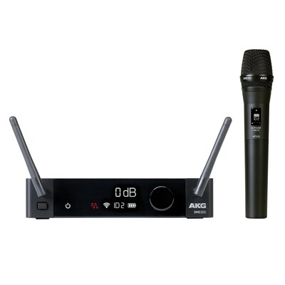 AKG DMS300 5100252-00 Wireless Microphone Set, Black