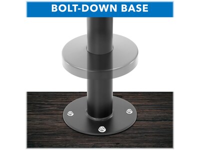 Mount-It! Adjustable POS Monitor Mount, Up to 23", Black (MI-3796)