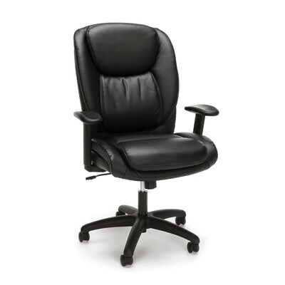 Essentials By OFM High Back Executive Chair, Black (ESS-6032-BLK)