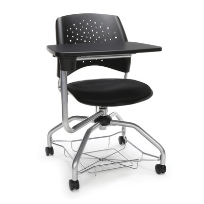 Stars Foresee Tablet Chair, Black (329T-2224)