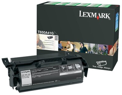 Lexmark T650A41G Black Standard Yield Toner Cartridge