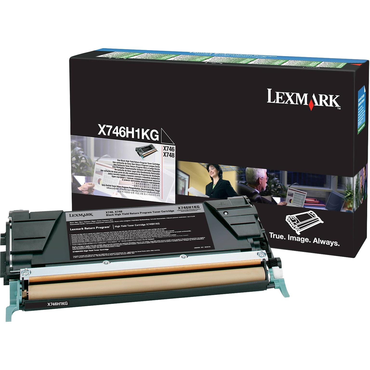 Lexmark X746 Black High Yield Toner Cartridge