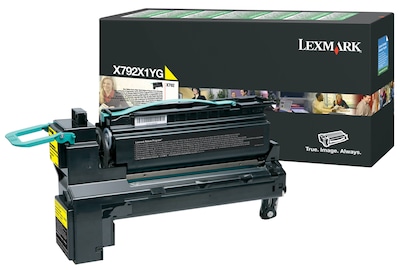 Lexmark X792X1YG Yellow Extra High Yield Toner Cartridge