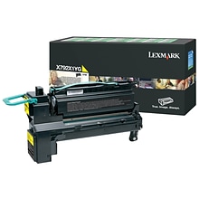 Lexmark X792X1YG Yellow Extra High Yield Toner Cartridge