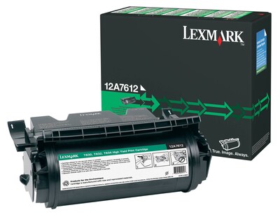 Lexmark 12A7612 Remanufactured Black High Yield Toner Cartridge