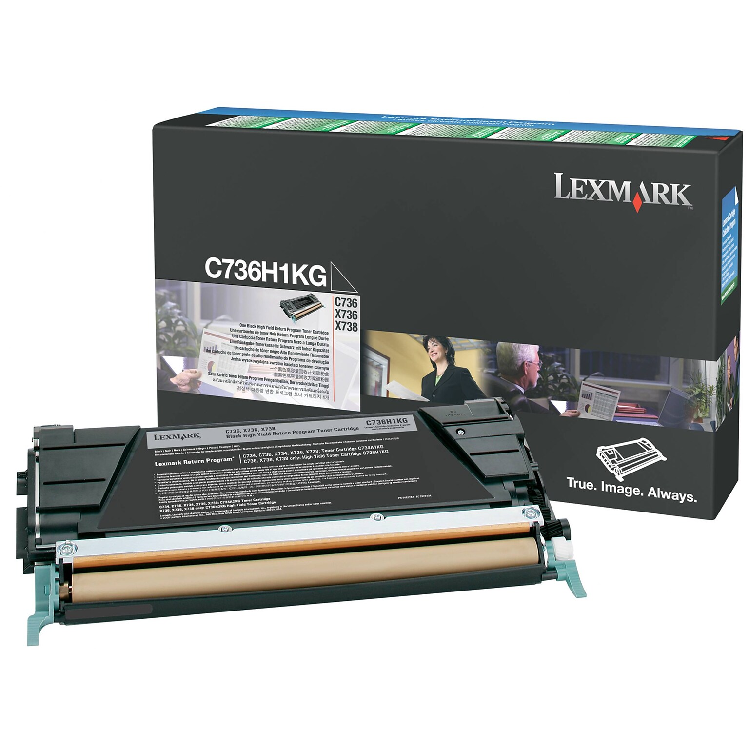 Lexmark C736 Black High Yield Toner Cartridge