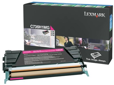 Lexmark C736 Magenta High Yield Toner Cartridge