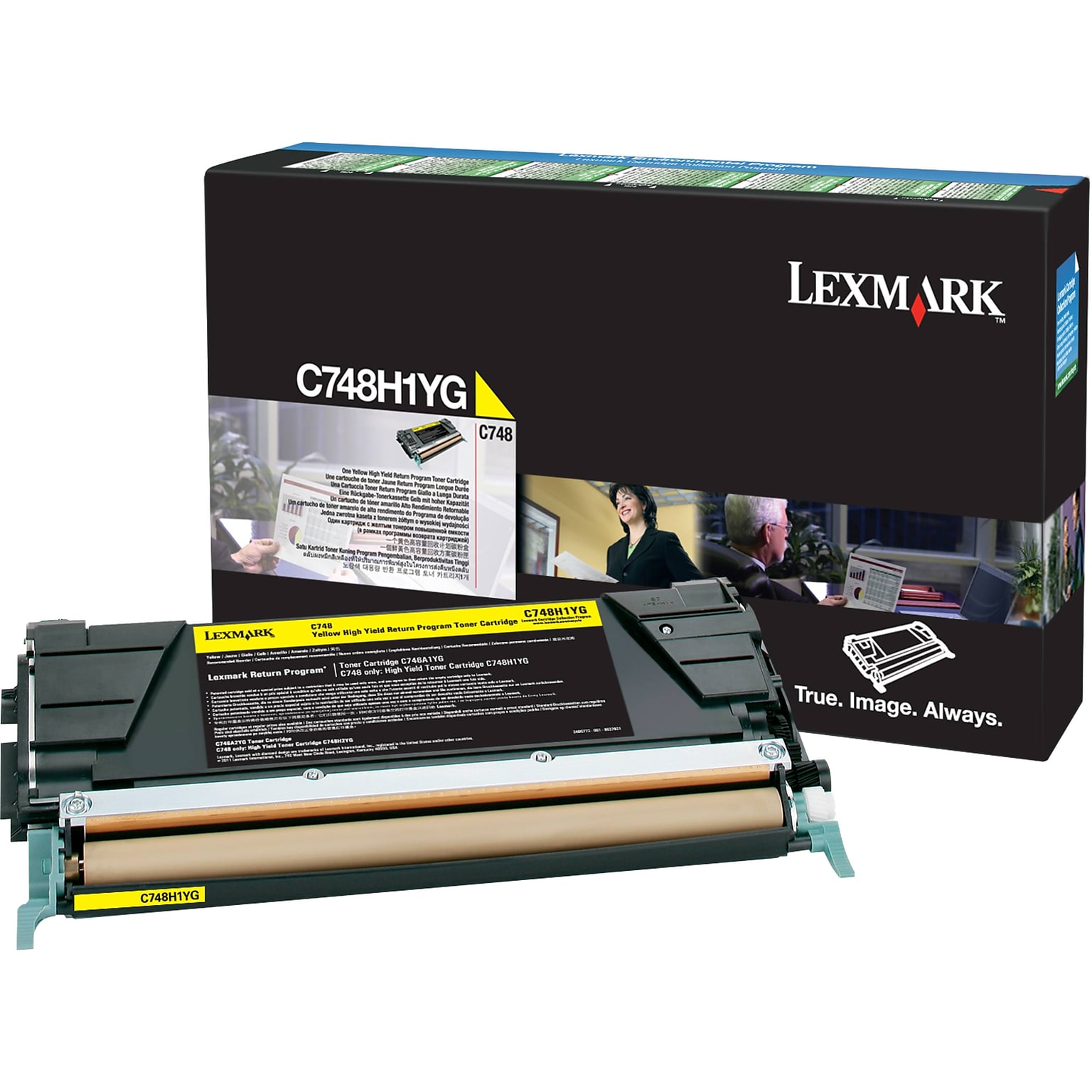 Lexmark C748 Yellow High Yield Toner Cartridge