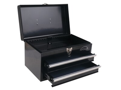 Apollo Tools 2-Drawer Chest Case, Black (DT5010)
