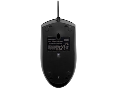 Kensington Pro Fit Ambidextrous Optical USB Mouse, Black (K70315WW)