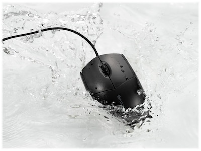 Kensington Pro Fit Ambidextrous Optical USB Mouse, Black (K70315WW)