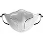 AirPop Light SE Reusable Face Mask, Adult, Black, 4/Pack (43514)