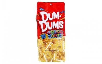 Dum Dums Color Party Cream Soda Lollipops, 12.8 oz., (211-00065)