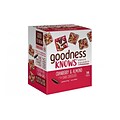 goodnessKNOWS Cranberry, Almond & Dark Chocolate Gluten Free Snack Square Bars 18 Count (225-00047)