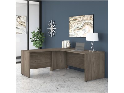 Bush Business Furniture Studio C 72 W L Shaped Desk with 42 W Return Bundle, Modern Hickory (STC04