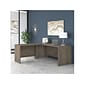 Bush Business Furniture Studio C 72 W L Shaped Desk with 42 W Return Bundle, Modern Hickory (STC04