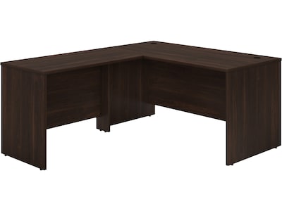 Bush Business Furniture Studio C 60W L Shaped Desk with 42W Return, Black Walnut (STC050BW)