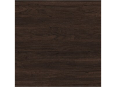 Bush Business Furniture Studio C 60"W L Shaped Desk with 42W Return, Black Walnut (STC050BW)