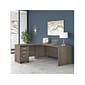 Bush Business Furniture Studio C 72"W L Shaped Desk with Mobile File Cabinet and Return, Modern Hickory (STC007MHSU)