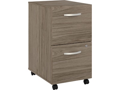 Bush Business Furniture Studio C 2-Drawer Mobile Vertical File Cabinet, Letter/Legal Size, Lockable,