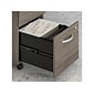 Bush Business Furniture Studio C 2-Drawer Mobile Vertical File Cabinet, Letter/Legal Size, Lockable, Modern Hickory (SCF116MHSU)