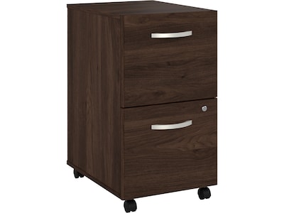 Bush Business Furniture Studio C 2-Drawer Mobile Vertical File Cabinet, Letter/Legal Size, Lockable,