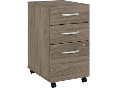 Bush Business Furniture Studio C 3-Drawer Mobile Vertical File Cabinet, Letter/Legal Size, Lockable,