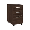 Bush Business Furniture Studio C 3-Drawer Mobile Vertical File Cabinet, Letter/Legal Size, Lockable,