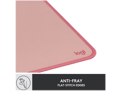 Logitech Studio Non-Skid Mouse Pad, Dark Rose (956-000048)