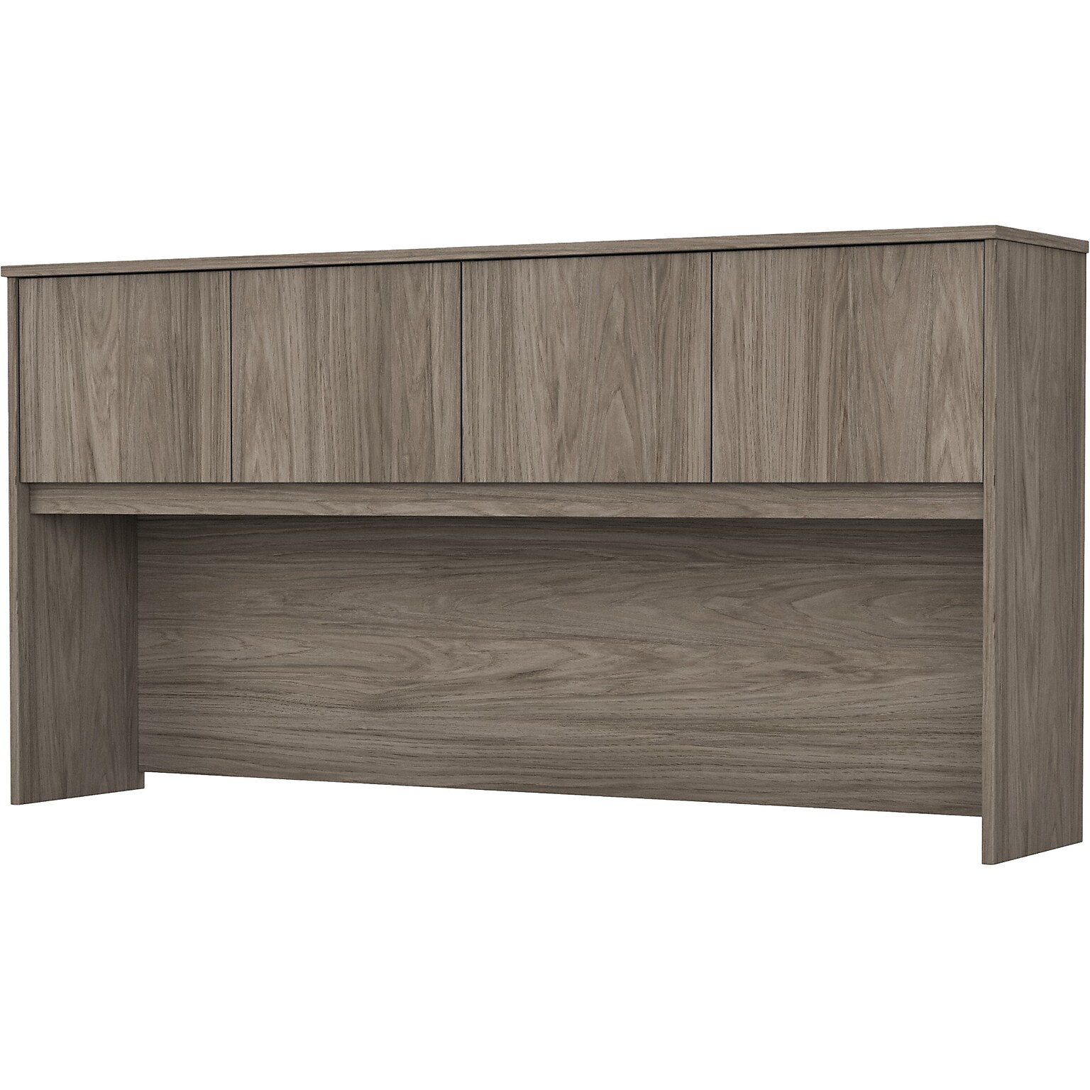 Bush Business Furniture Hybrid 71 W Desktop Hutch, Modern Hickory (HYH172MH-Z)
