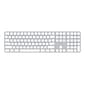 Apple Magic Keyboard with Touch ID and Numeric Keypad Wireless Gaming, Silver (MK2C3LL/A)