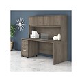 Bush Business Furniture Studio C 72 W Computer Desk with Hutch and Mobile File Cabinet Bundle, Mode